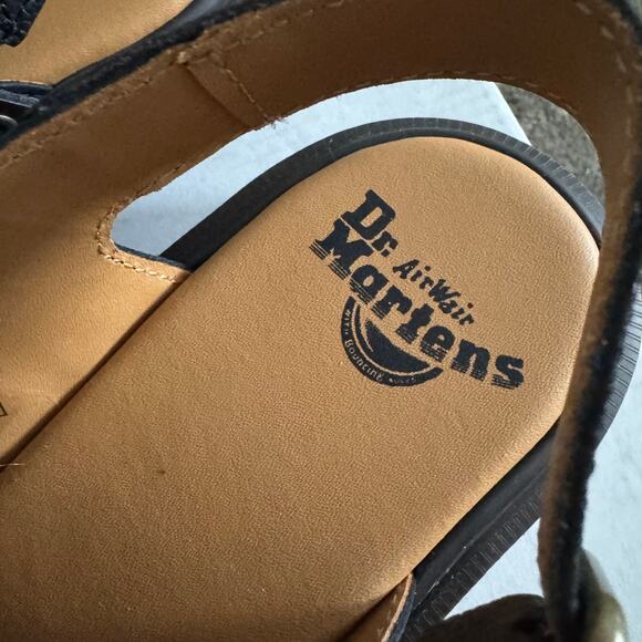 New Dr. Martens Penton Westminster Slingback Mules Black Leather Sz 12 - Picture 4 of 10